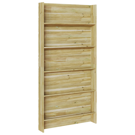 vidaXL Tuinplantenstandaard 5-Laags 90x15x180 cm Geïmpregneerd Vurenhout afbeelding2 - 1
