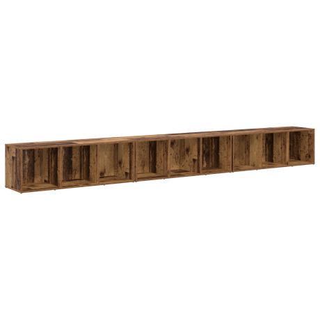 vidaXL TV-kast 3 pcs Oud hout 37 x 35 x 107,5 cm afbeelding2 - 1