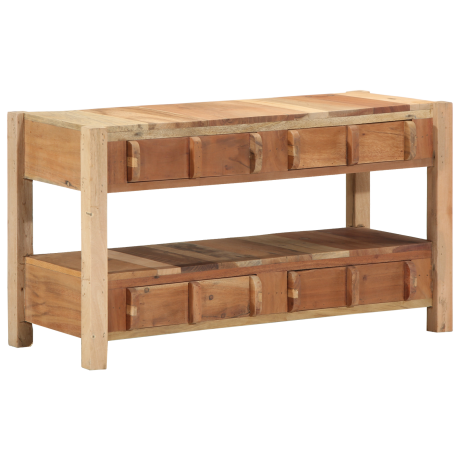 vidaXL Tv-meubel 83x33x46 cm massief gerecycled hout afbeelding2 - 1