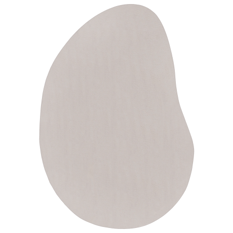 vidaXL Vloerkleed anti-slip 80x150 cm polyester zandkleurig afbeelding2 - 1