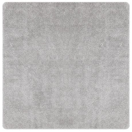 vidaXL Vloerkleed shaggy met latex onderkant 120x120 cm grijs afbeelding2 - 1