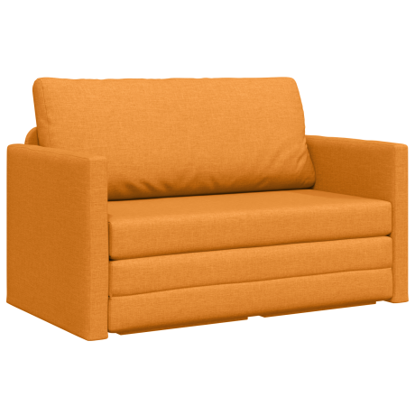 vidaXL Vloerslaapbank 2-in-1 Dongeel 124x71x78 cm Stof afbeelding2 - 1