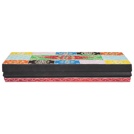 vidaXL Wandplanken 2 stuks 40x20x6 cm van Massief Mango Hout afbeelding2 - 1