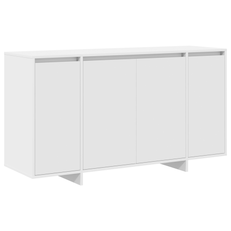 vidaXL Dressoir Wit 135 x 41 x 75 cm Bewerkt hout afbeelding2 - 1