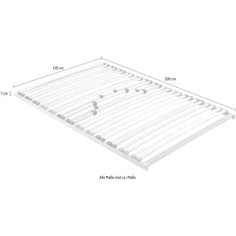 Vipack Lattenbodem Vipack lattenbodem 26 verende latten van verlijmd hout, slaapcomfort, verschillende breedten (1 stuk) afbeelding2 - 1