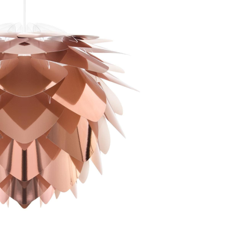 Silvia Mini hanglamp copper - met koordset wit - Ø 32 cm afbeelding2 - 1