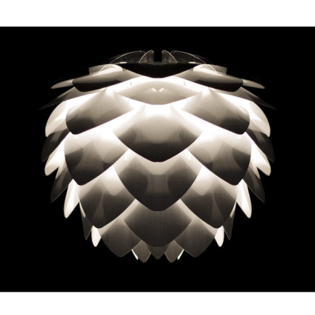 Silvia Mini lampenkap brushed steel - Ø 32 cm afbeelding2 - 1