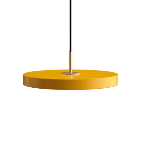 Asteria Mini hanglamp saffron yellow - met koordset - Ø31 cm afbeelding2 - 1