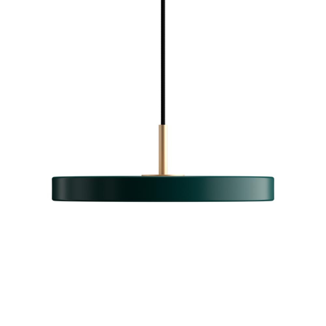 Asteria Mini hanglamp forest green - met koordset - Ø 31 cm afbeelding2 - 1