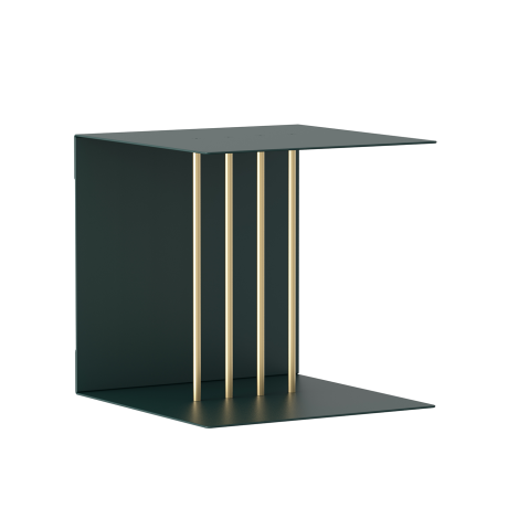 Teaser shelf aluminium wandrek forest green afbeelding2 - 1