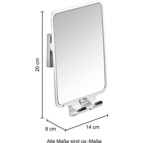 WENKO Opmaakspiegel Vacuum-Loc Quadro afbeelding2 - 1