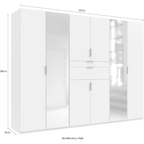 Wimex Draaideurkast Moldau Kies je interieur, kant-en-klaar geconfigureerd in de kast afbeelding2 - 1