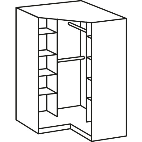 Wimex Hoekkledingkast Imago afbeelding2 - 1
