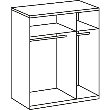 Wimex Kledingkast New York in vele breedtes, 208 of 236 cm hoog afbeelding2 - 1