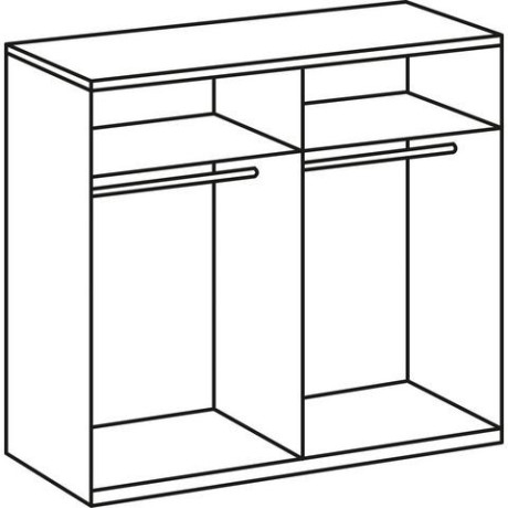 Wimex Kledingkast New York in vele breedtes, 208 of 236 cm hoog afbeelding2 - 1