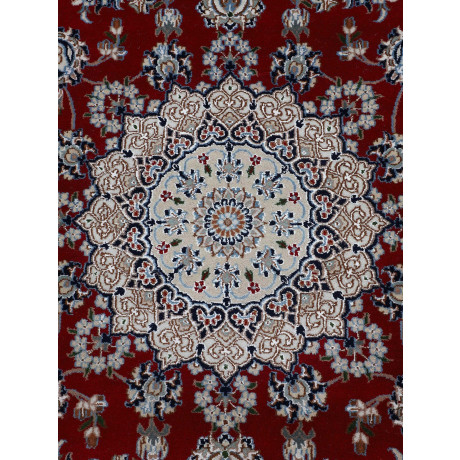 Woven Arts Loper Oosters tapijt Nain met de hand geknoopt, woonkamer, zuivere wol afbeelding2 - 1