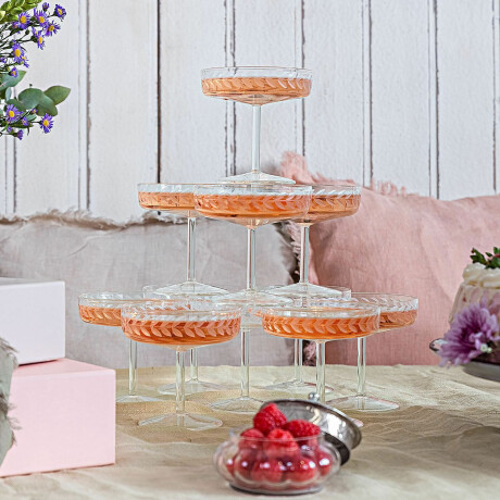 Champagneglas set van 6 Macomb afbeelding3 - 1