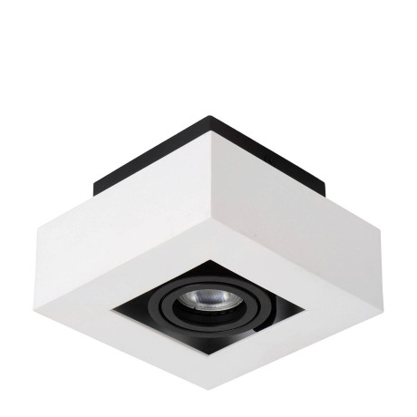 Lucide Lucide XIRAX - Plafondspot - LED Dim to warm - GU10 - 1x5W 2200K/3000K - Wit afbeelding3 - 1