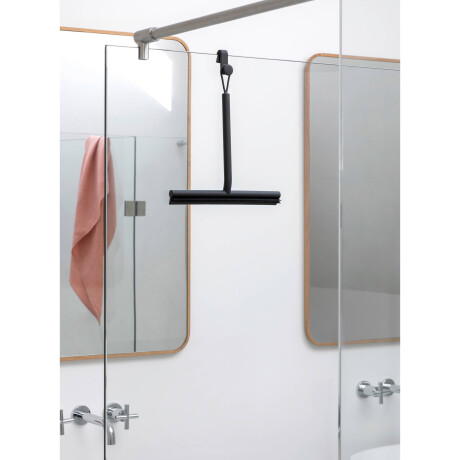 Brabantia ReNew Douchewisser - met Deurhaak - Dark Grey afbeelding3 - 1