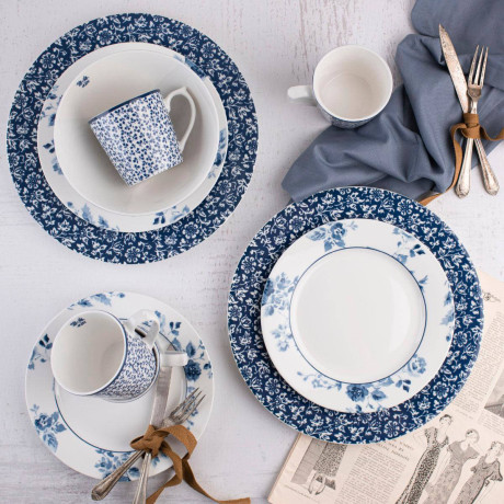 Laura Ashley 16 delige dinerset in giftbox Blueprint Collectables afbeelding3 - 1