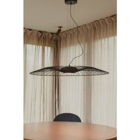 Zuiver Zuiver Spider Hanglamp Rond 90 cm Zwart afbeelding3 - 1