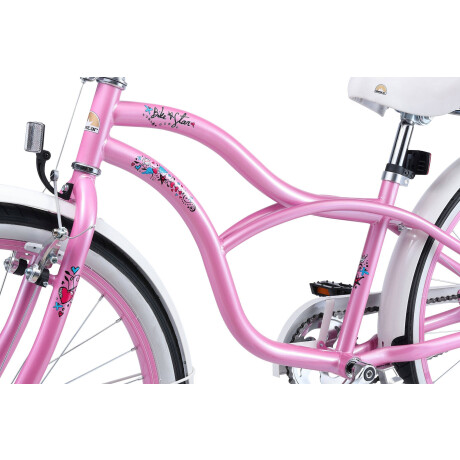 BikeStar Classic kinderfiets 24 inch roze afbeelding3 - 1