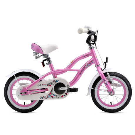 BikeStar Cruiser kinderfiets 12 inch roze afbeelding3 - 1