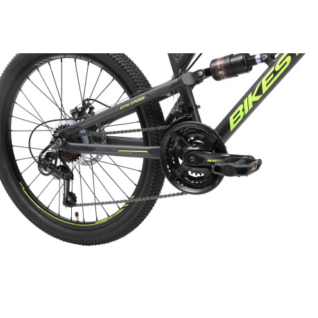 BikeStar MTB Fully kinderfiets 24 inch zwart afbeelding3 - 1