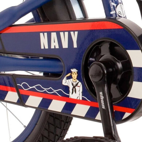 Bachtenkirch Navy kinderfiets 18 inch donkerblauw afbeelding3 - 1