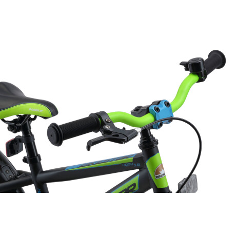 BikeStar Urban Jungle kinderfiets 16 inch zwart /groen afbeelding3 - 1