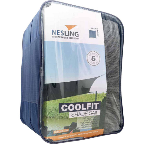 Nesling Coolfit schaduwdoek vierkant (500x500 cm) afbeelding3 - 1