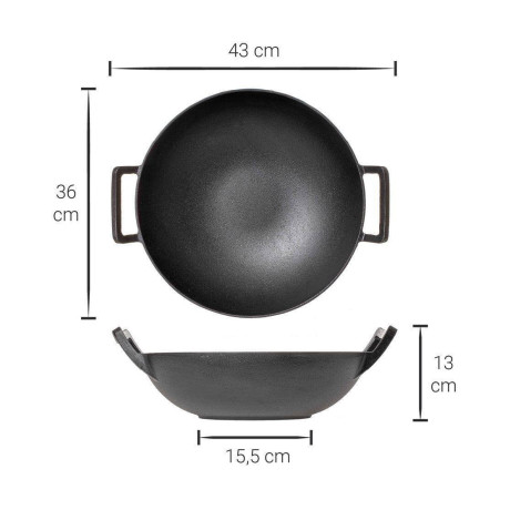 Blackwell wokpan (Ø36 cm) afbeelding3 - 1