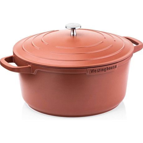 Westinghouse Pannenset Performance (Braadpan + Hapjespan) ø 28 cm - Rood - Inductie en alle andere warmtebronnen afbeelding3 - 1