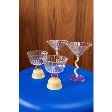 &k amsterdam cocktailglas Tulip (set van 2) afbeelding3 - 1