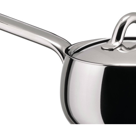 Alessi Steelpan Mami - SG105/14 - ø 14.5 cm / 1 liter - door Stefano Giovannoni afbeelding3 - 1