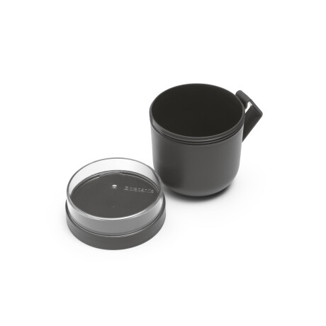 Brabantia Make & Take soepbeker - 0,6 l - Kunststof - Dark Grey afbeelding3 - 1