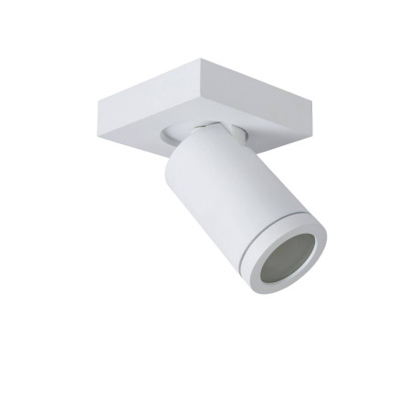 Lucide TAYLOR - Plafondspot Badkamer - LED Dim to warm - GU10 - 1x5W 2200K/3000K - IP44 - Wit afbeelding3 - 1