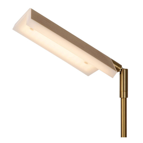 Lucide AARON - Leeslamp - LED Dim to warm - 1x12W 2700K/4000K - Mat Goud / Messing afbeelding3 - 1