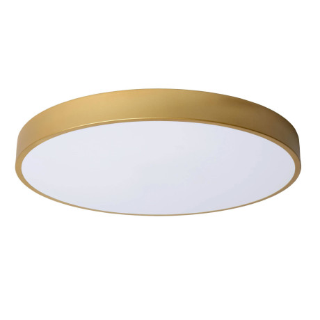 Lucide UNAR - Plafonnière - Ø 49,5 cm - LED Dimb. - 1x36W 2700K - 3 StepDim - Mat Goud / Messing afbeelding3 - 1