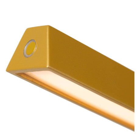 Lucide LAVALE - Leeslamp - LED Dimb. - 1x3W 2700K - Okergeel afbeelding3 - 1