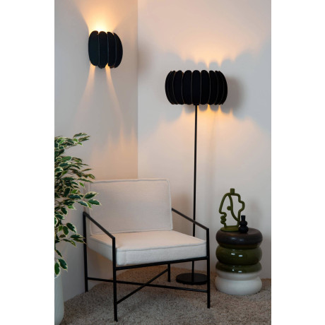 Lucide SPENCER - Wandlamp - 1xE27 - Zwart afbeelding3 - 1