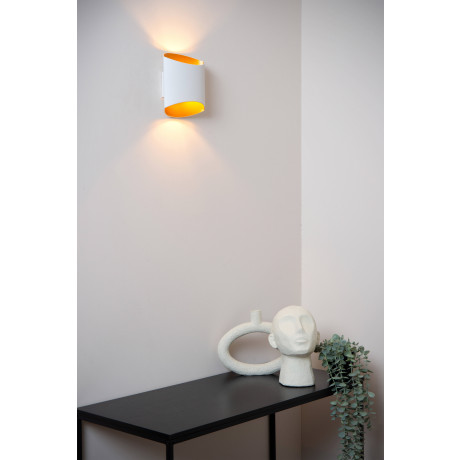 Lucide DILETTA - Wandlamp - 1xG9 - Wit afbeelding3 - 1