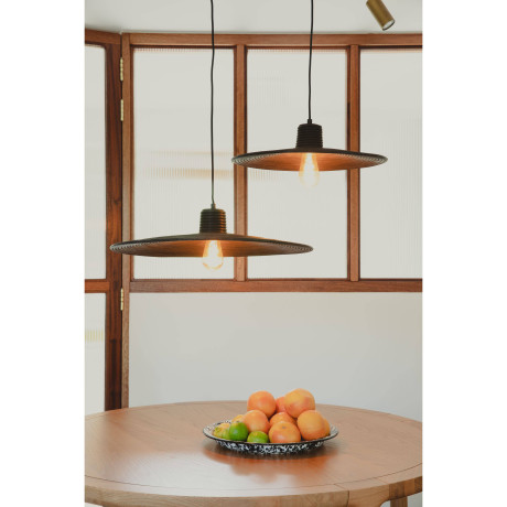 Zuiver Zuiver Balance Hanglamp 45 cm (M) Rotan Zwart afbeelding3 - 1