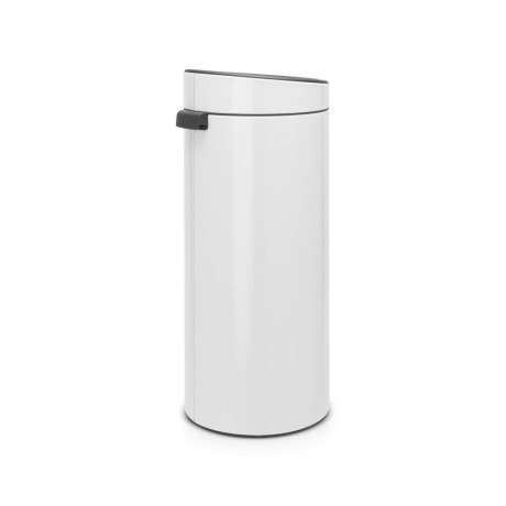 Brabantia Touch Bin afvalemmer 30L met kunststof binnenemmer - White afbeelding3 - 1