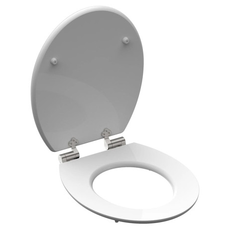 SCHÜTTE Toiletbril met soft-close ASIA MDF hoogglans afbeelding3 - 1