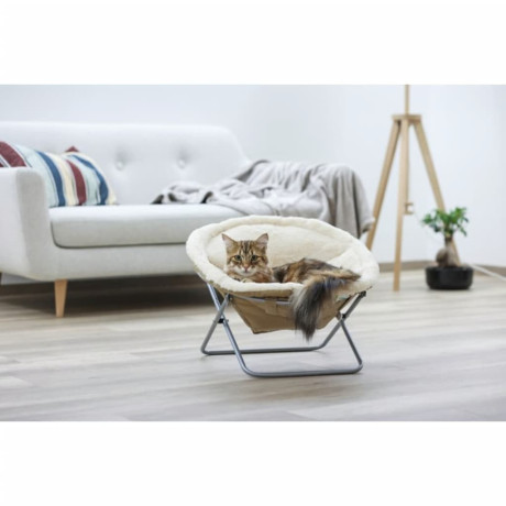 Kerbl Kattenmand Alice beige 58 cm 82640 afbeelding3 - 1