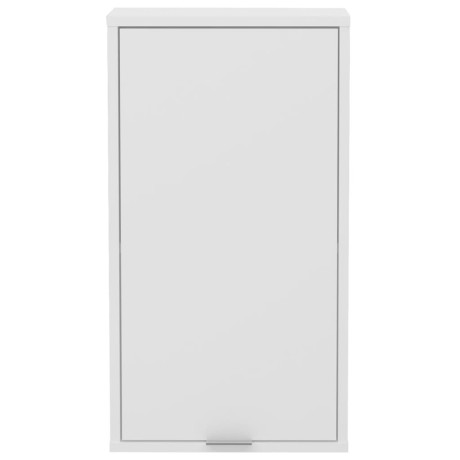 FMD Badkamerkast wandmontage 36,8x17,1x67,3 cm wit afbeelding3 - 1