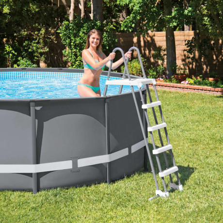 INTEX Zwembadladder met 5 treden 132 cm afbeelding3 - 1
