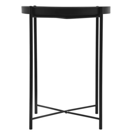 Susan metalen bijzettafel zwart - Ø 38 cm afbeelding3 - 1
