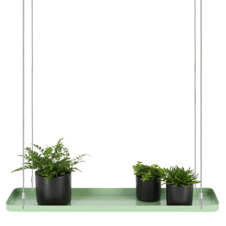 Esschert Design Plantenblad hangend rechthoekig L groen afbeelding3 - 1